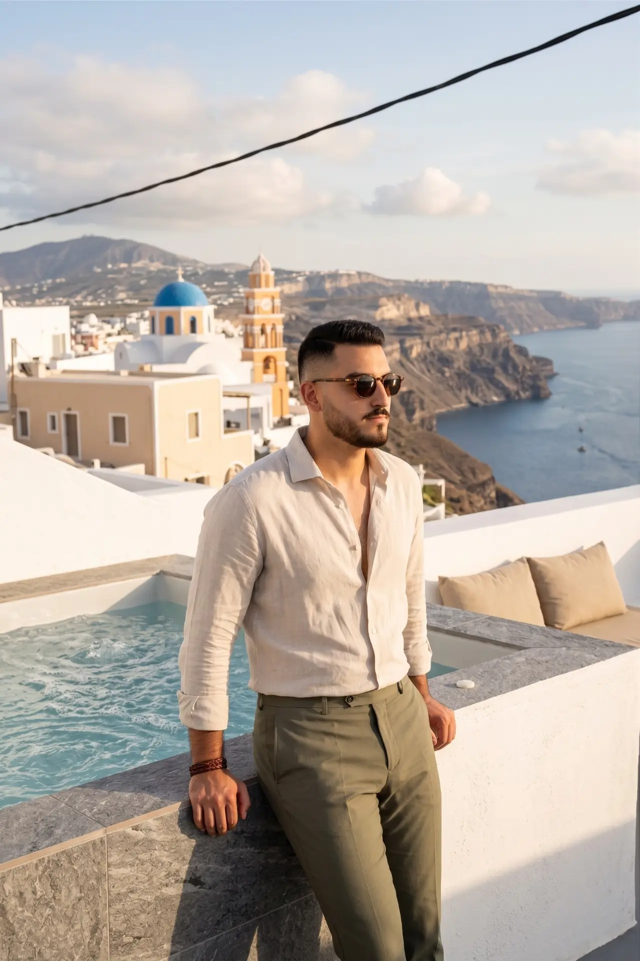 Verão em Santorini