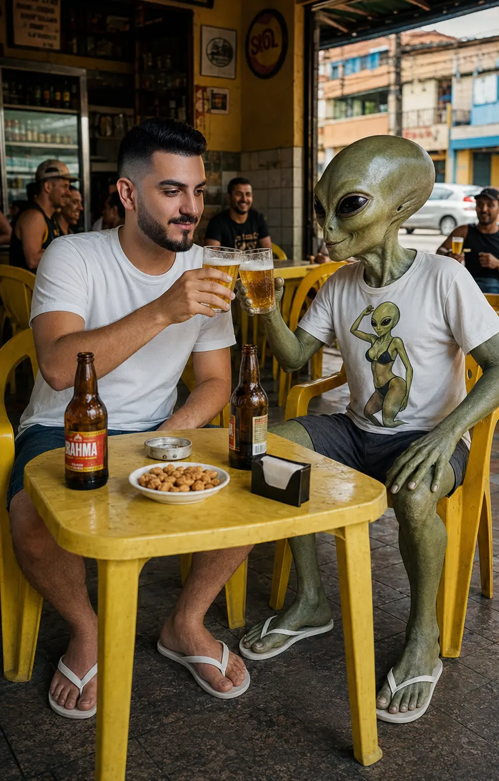 Brinde com Alien